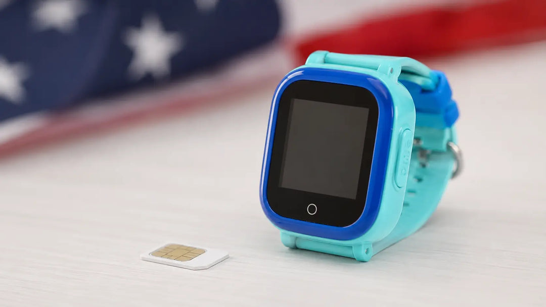 Lil Tracker GPS watch with SIM card for U.S. mobile networks