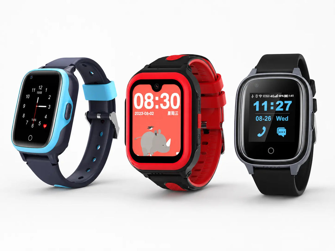 4G Lil Tracker GPS Watches with White Background