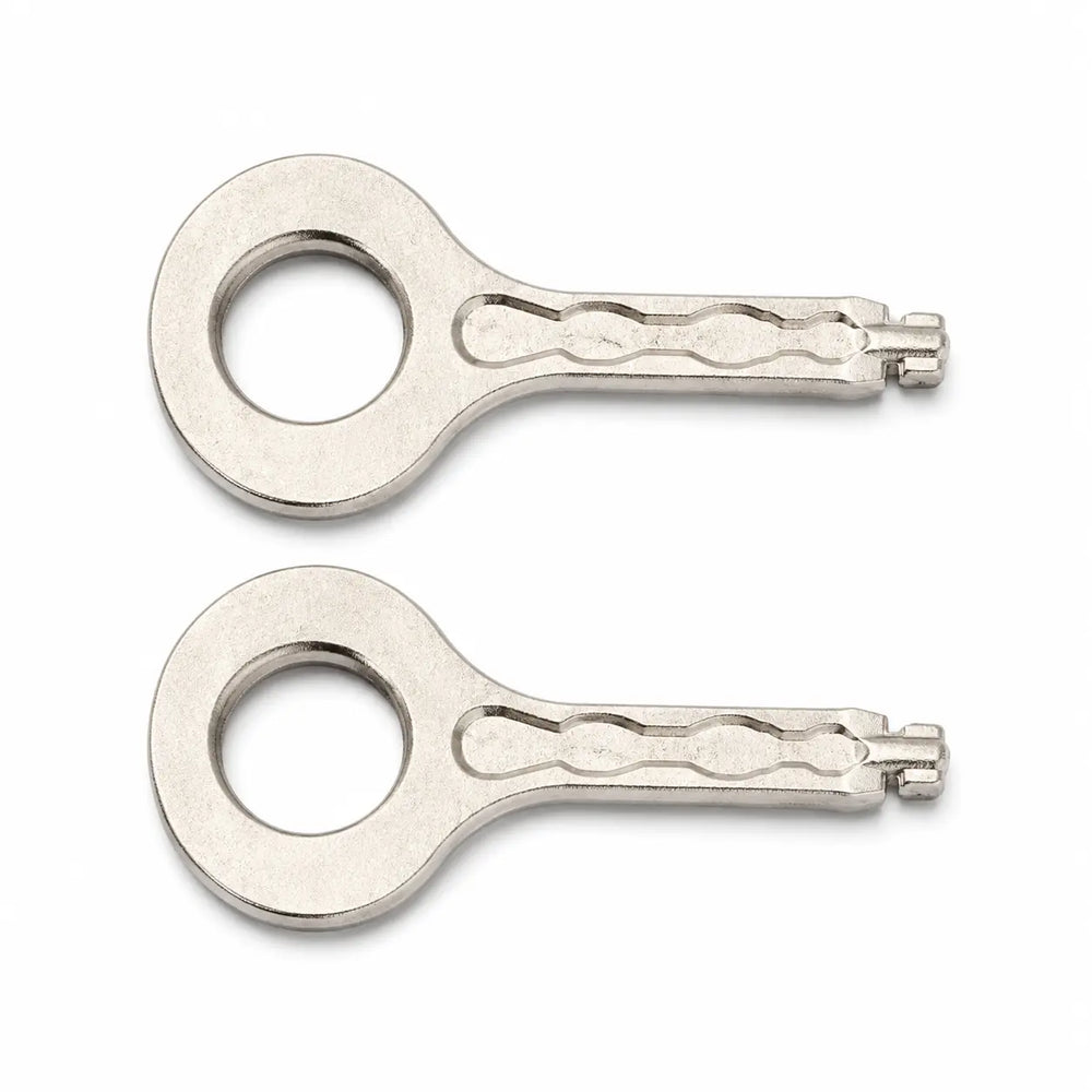 Two large replacement keys for Lil Tracker lockable watch bands