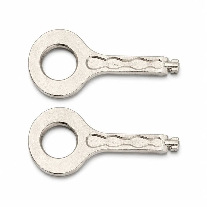 Two large replacement keys for Lil Tracker lockable watch bands