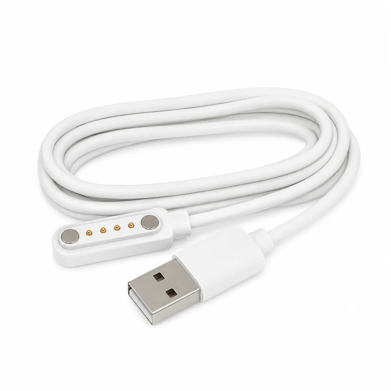 4-pin magnetic charging cable for compatible Lil Tracker GPS devices with charging and data
