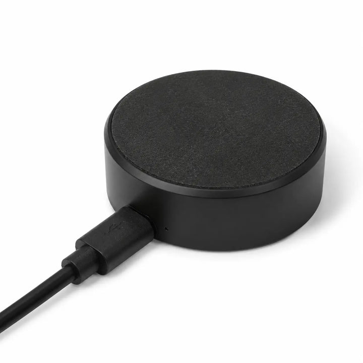 Lil Tracker charging dock showing rubber non-slip bottom