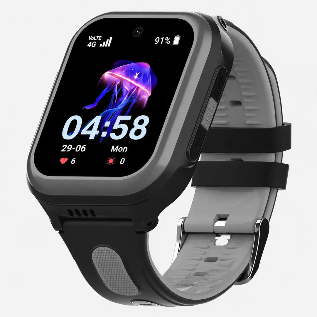 Black Lil Tracker ProX GPS watch for kids