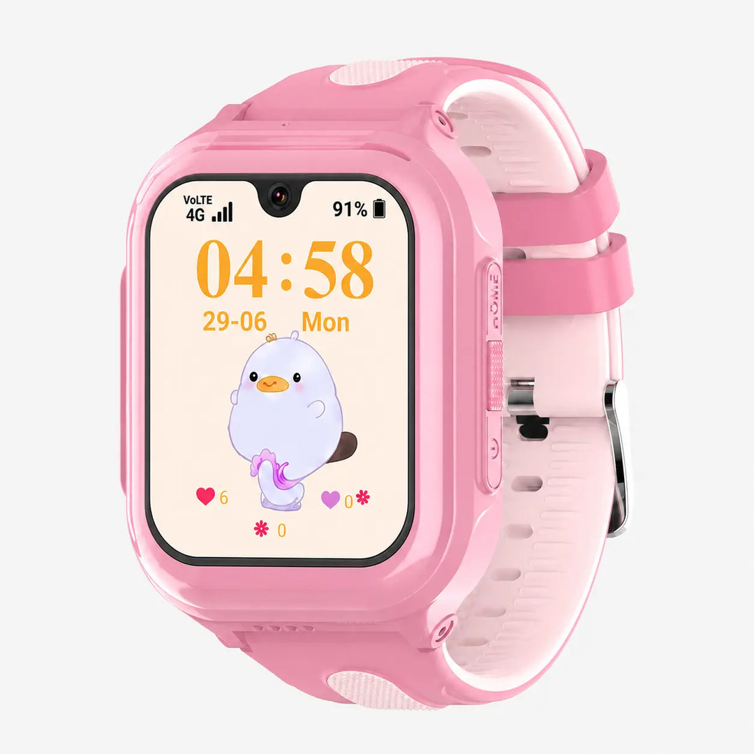 Pink Lil Tracker ProX GPS watch for kids