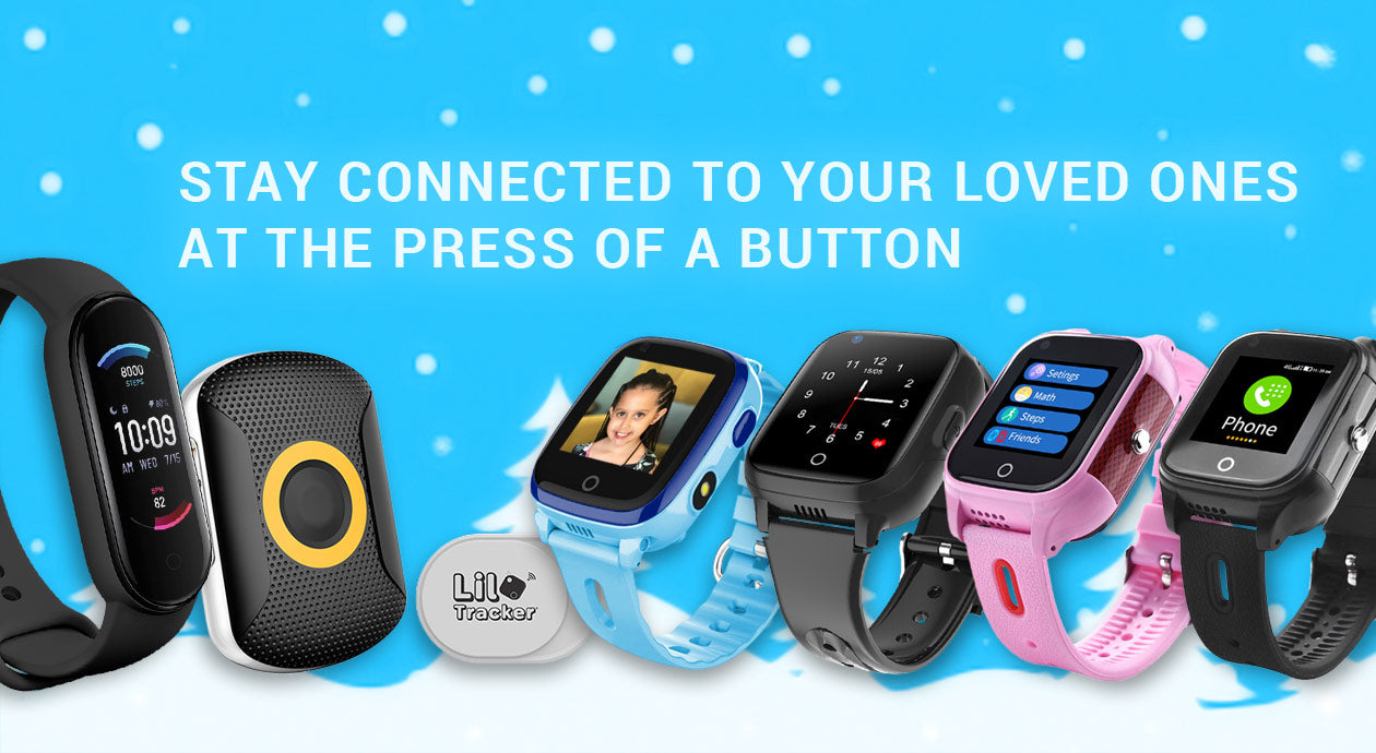 Kids smartwatch with GPS and GPS pendants