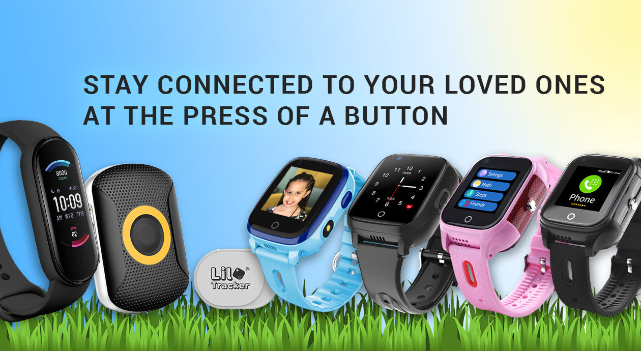 Lil Tracker GPS smartwatches, pendants and GPS tracker watches for kids and seniors