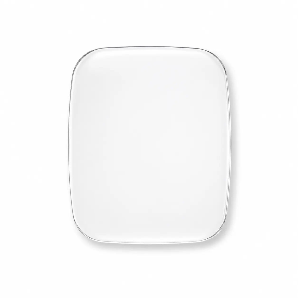 tempered glass screen protector on white background
